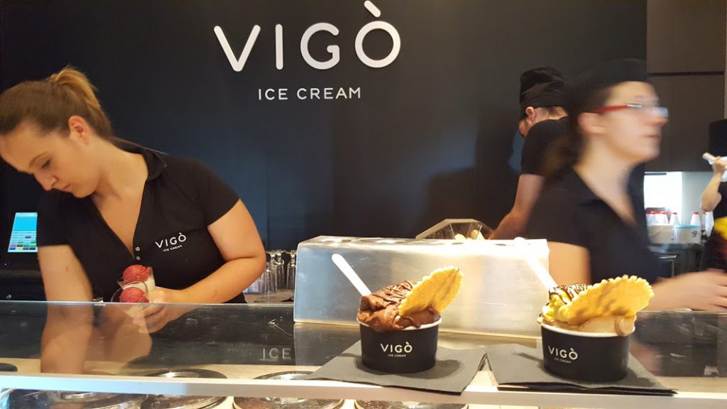 Vigo ice cream shop ljubljana