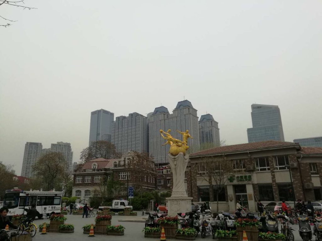 plaza in Tianjin