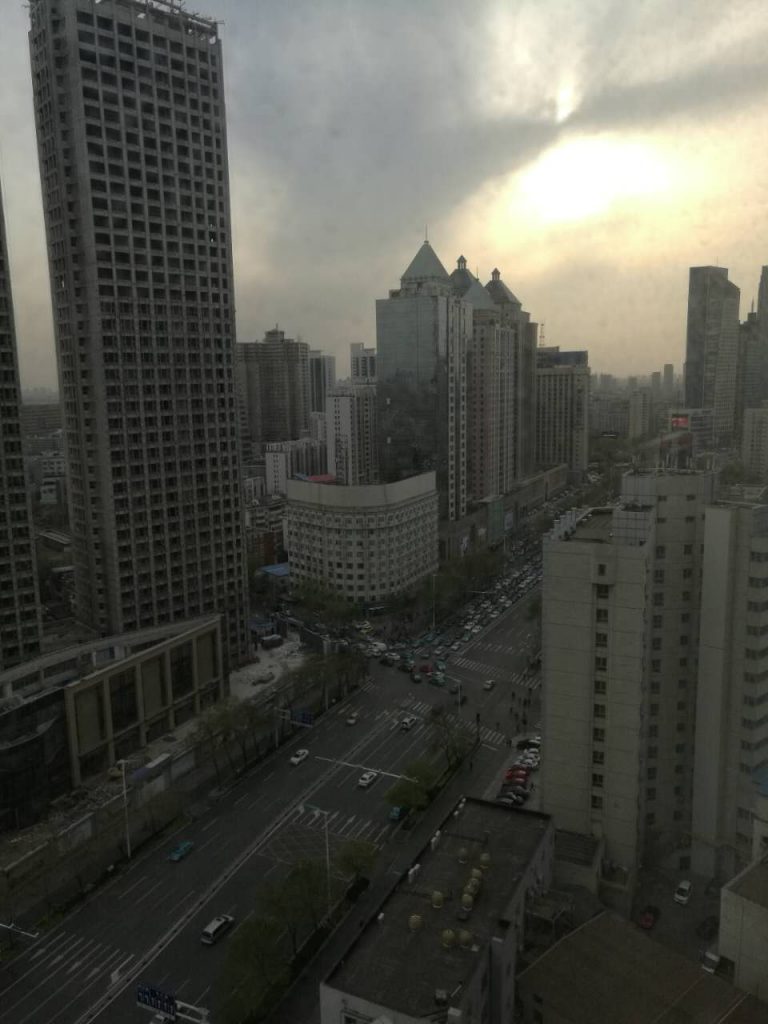 tianjin in smog